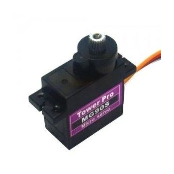 Serwo TowerPro MG-90S Wielo-obrotowe (360 stopni) - 13g - 1,8kg/cm - metal/plastik
